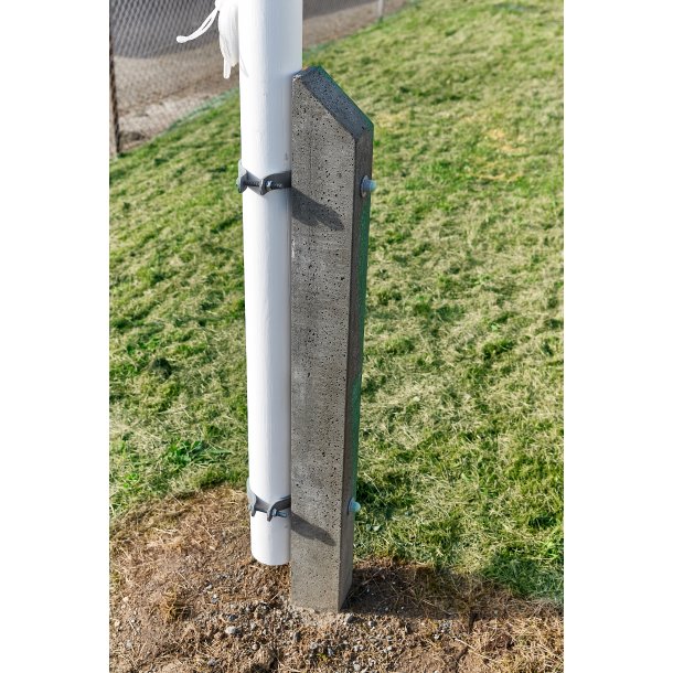 PAKKELSNING 6 m trflagstang p betonsttte - med montering