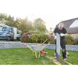 Opstilling af sttte og flagstang 13-14 meter