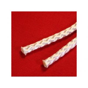 Flagline, Kraftig krydsflettet m/ hjerte, �6mm, 36m line