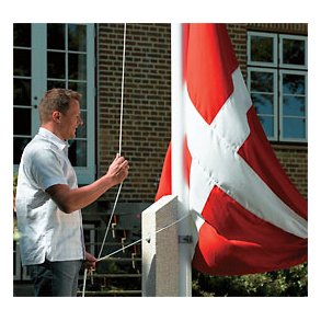 Ny flagstang - happening