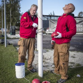 Reparation, eftersyn og service på flagstænger